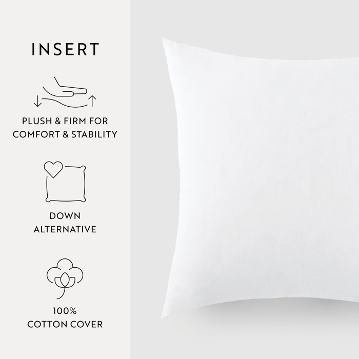 Cotton Decor Pillow Insert 21 x 21