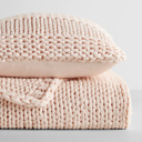  Chunky Throw Blanket and Decor Pillow Bundle
