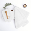 White 4-piece Hotel-Quality Bath, Hand and Wash Towel Sets - 100% Ring Spun Cotton, Ultra Plush, Absorbent