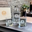  Custom Whiskey Decanter Set | Includes 2 Engraved Glasses