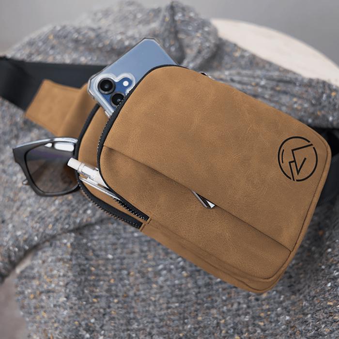 Custom Personalized Crossbody Bag – Creekside Collection with Adjustable Strap & Multiple Pockets