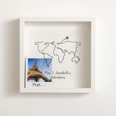 Adventures Memory Box | Personalized Travel Keepsake