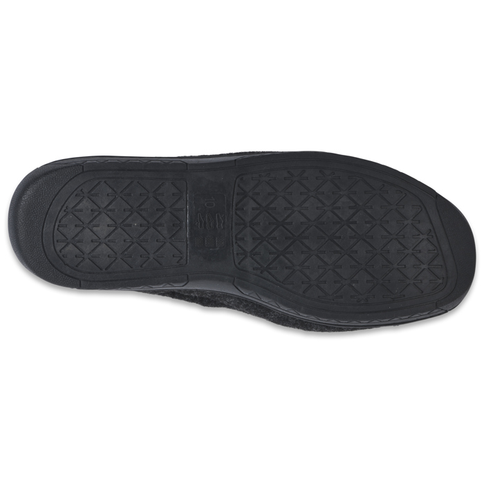 Gaahuu mens  faux wool memory foam mocassin slippers