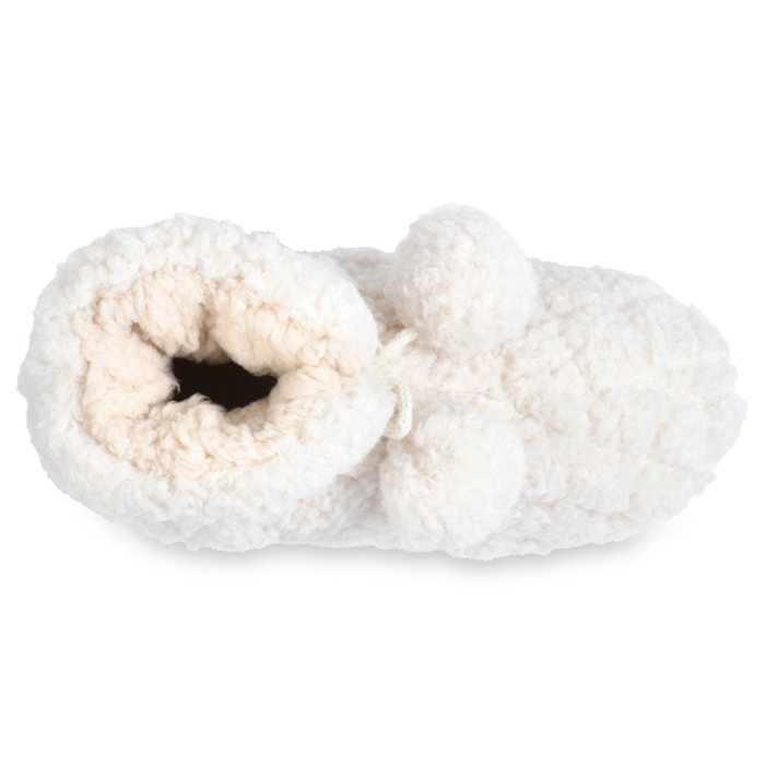 Gaahuu womens quilted cozee fleece memory foam slipper boot