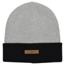 grey/black Gaahuu womens super soft reversible cuff cap