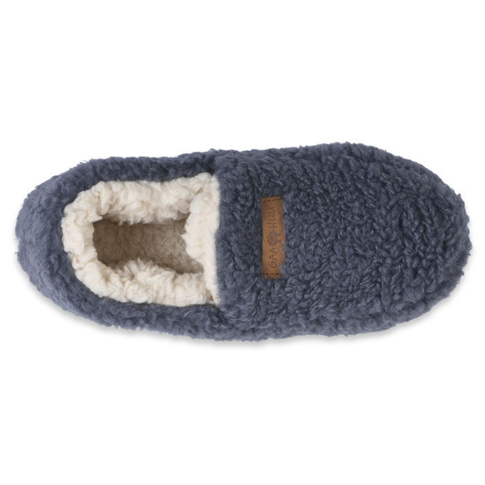 Gaahuu womens berber faux shearling lined memory foam mocassin slipper