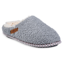 grey cozee fleece L Gaahuu Womens Memory Foam Clog Slippers