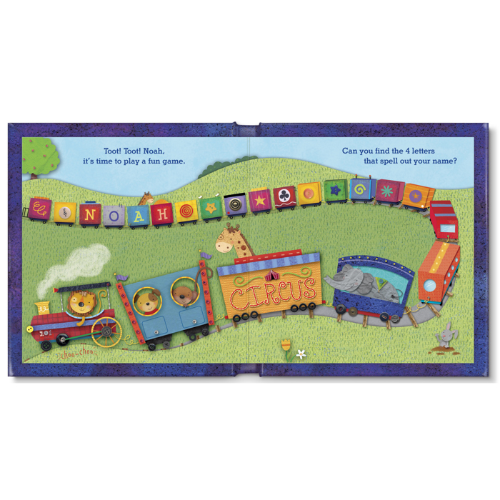 1-2-3 Blast Off With Me - Personalized Board Book