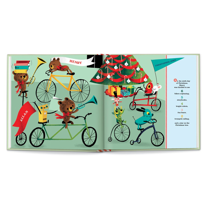 Our Family’s 12 Days of Christmas Personalized Book 