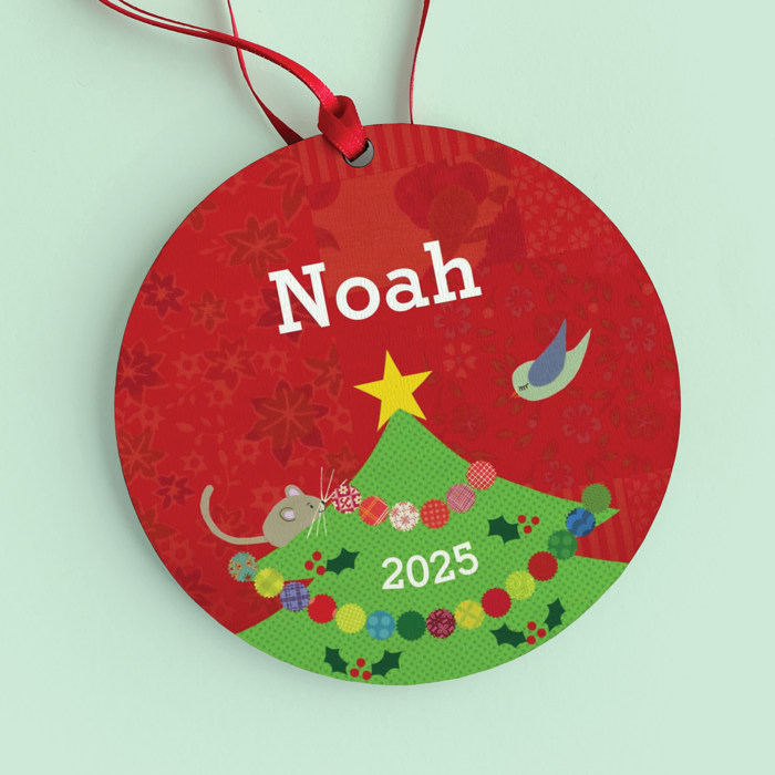 Very Merry Personalized Ornament
