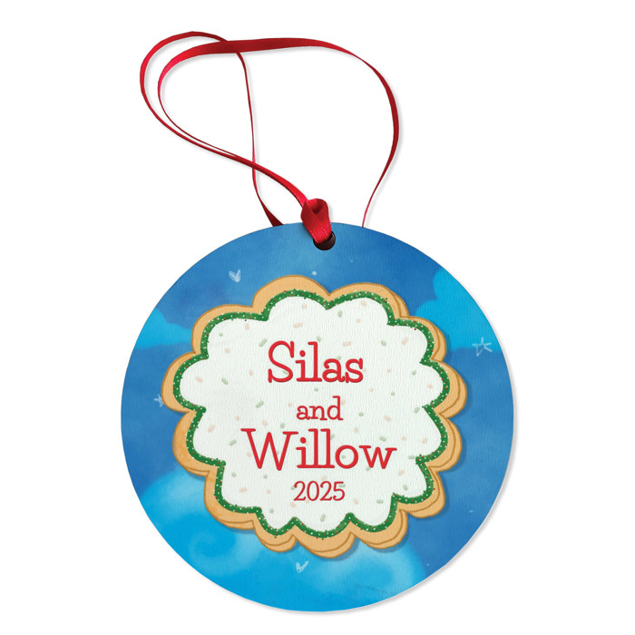 Baking Cookies Personalized Ornament