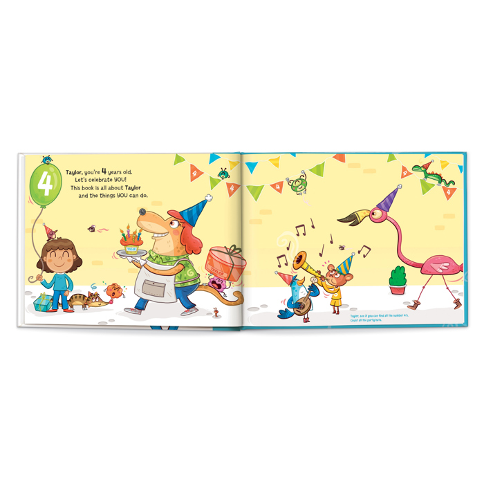 All About Me at My Age Personalized Book