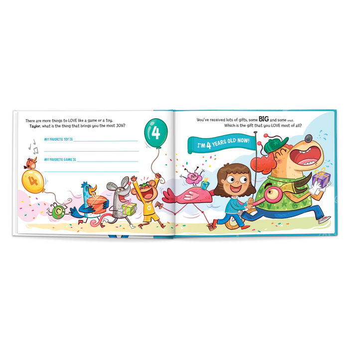 All About Me at My Age Personalized Book