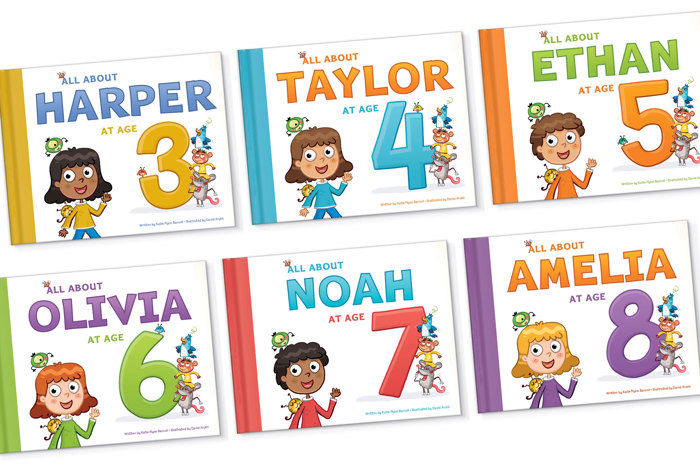 All About Me at My Age Personalized Book