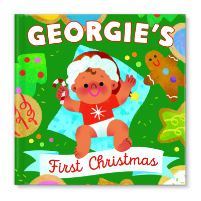 Our Family's First Christmas with Baby - Personalized Book