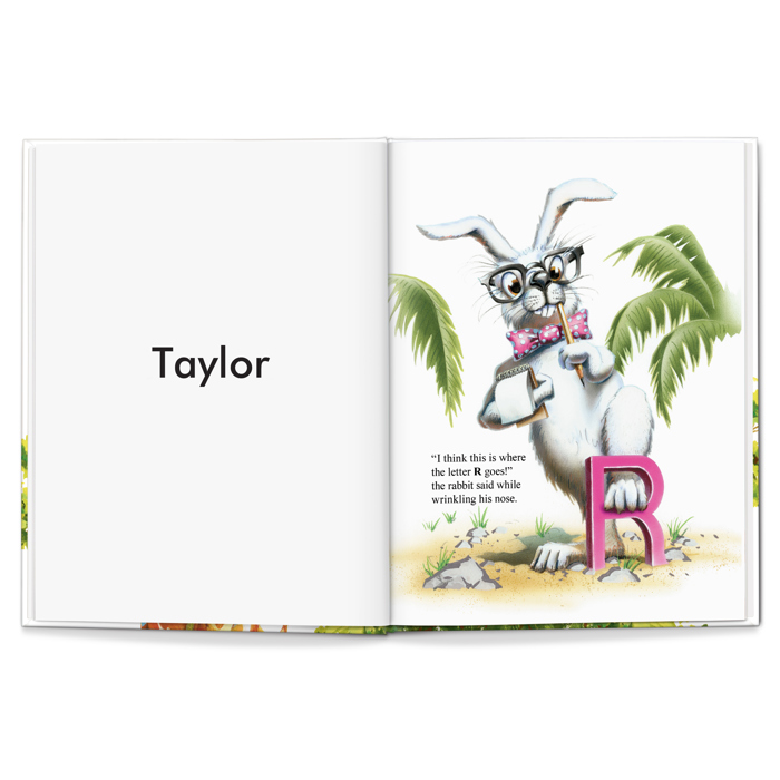 My Very Own Name - Personalized Book - giraffe