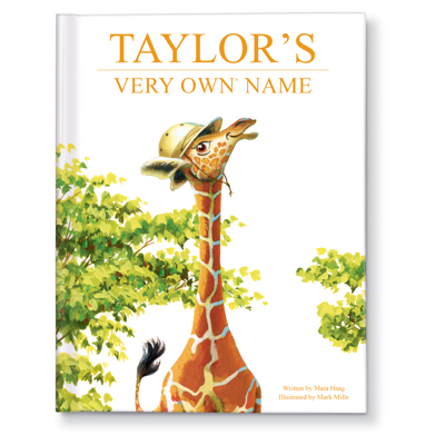 My Very Own Name - Personalized Book - giraffe