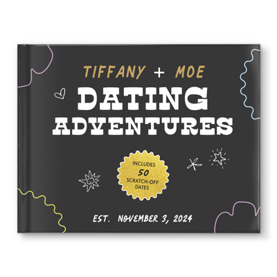 Our Dating Adventures Customized Scratch-Off Book