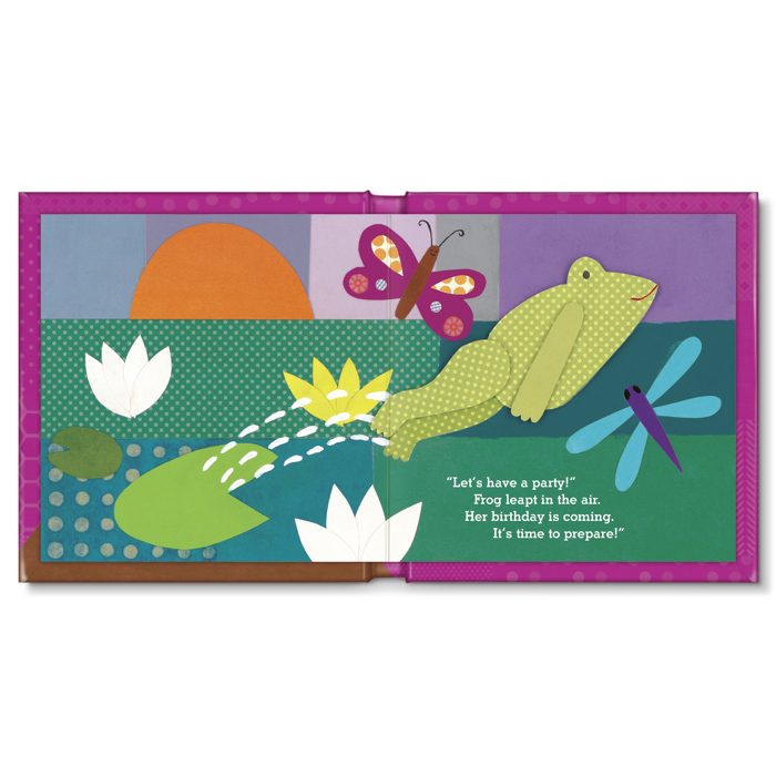 Baby's First Birthday  - Personalized Board Book - pink