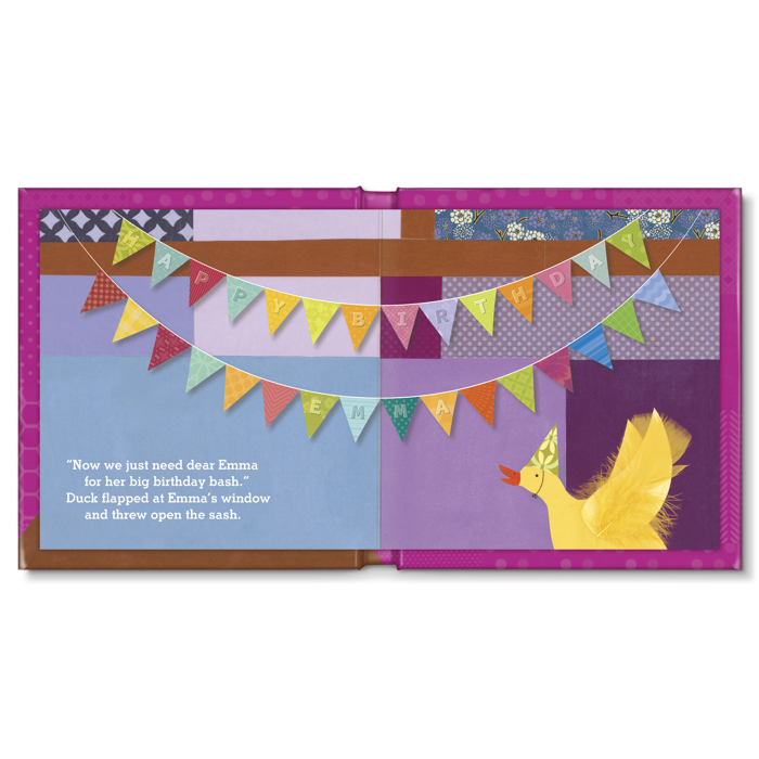 Baby's First Birthday  - Personalized Board Book - pink