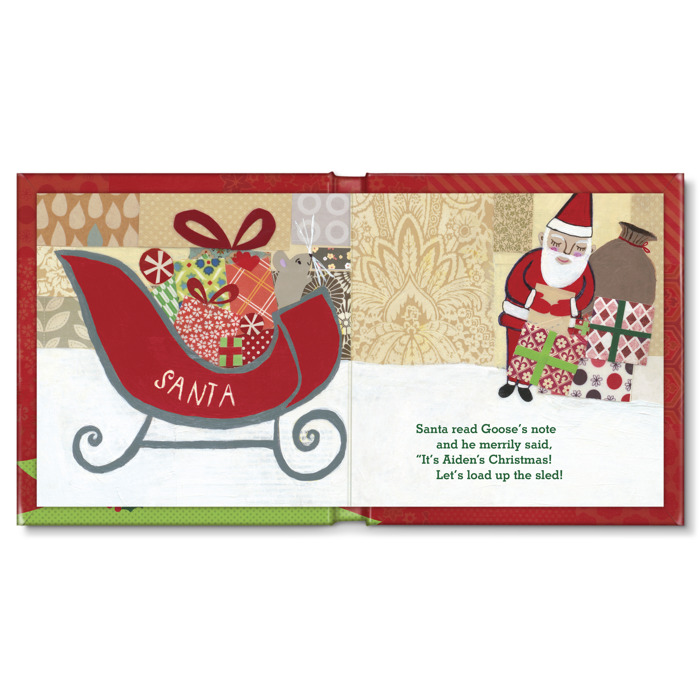 Baby's First Christmas - personalized board book
