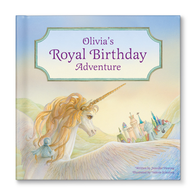 My Royal Birthday Adventure - Personalized Book, Unicorn Edition