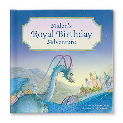 My Royal Birthday Adventure - Personalized Book, Dragon Edition