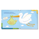  Hello World! - Personalized Board Book - blue