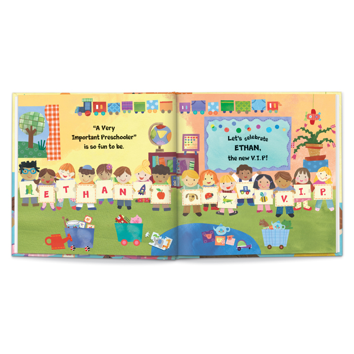 The Very Important Preschooler (V.I.P) Personalized Book
