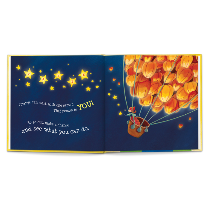 I Can Change the World - Personalized Book