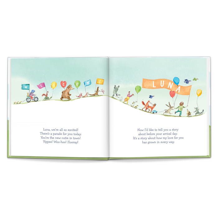 New Cutie in Town - Personalized Book