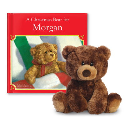 A Christmas Bear for Me Personalized Gift Set