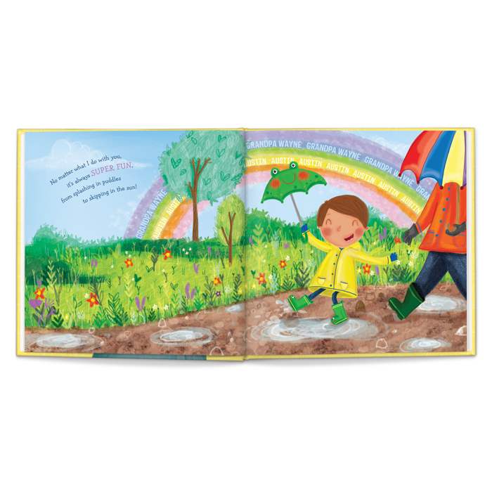 My Super-Bestest Daddy | Uncle | Grandpa Personalized Book