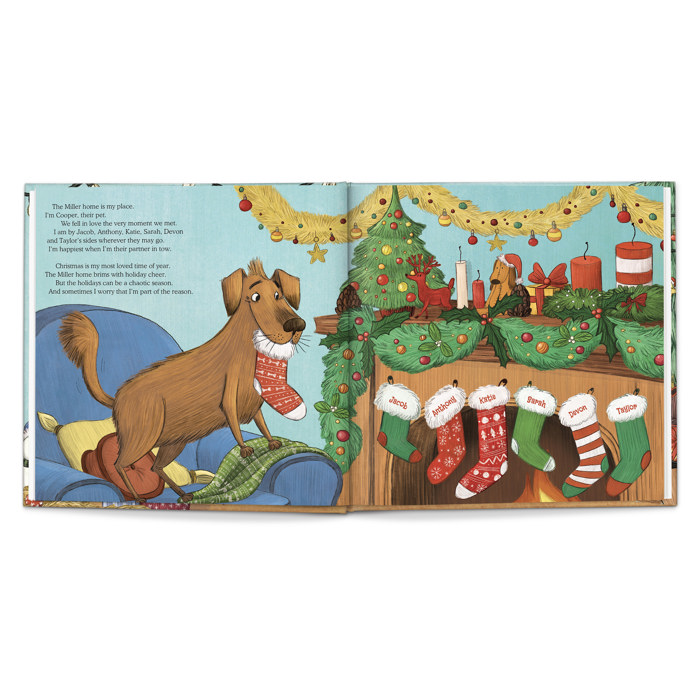 How My Dog Saved Christmas - Personalized Book