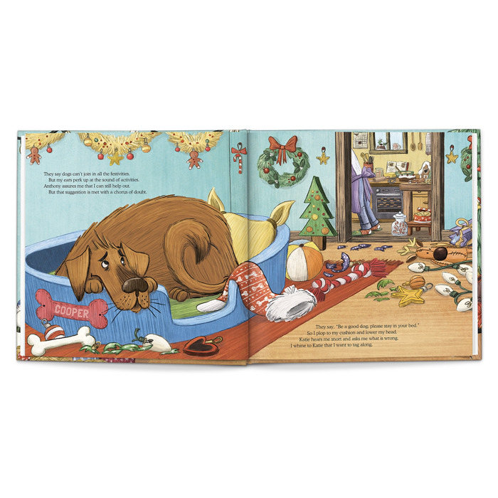 How My Dog Saved Christmas - Personalized Book