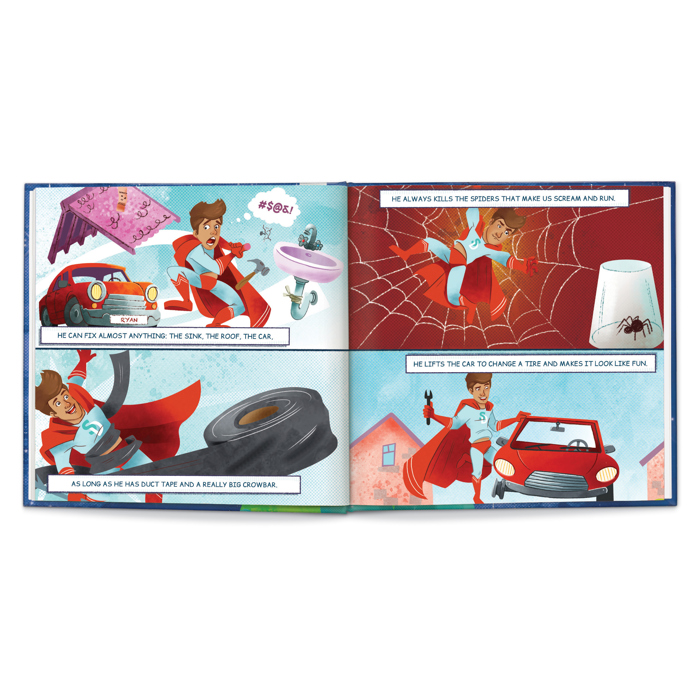 Super Dad! Personalized Book