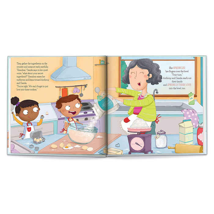Baking Cookies Together Personalized Book