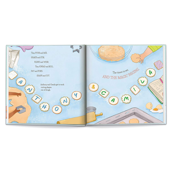 Baking Cookies Together Personalized Book