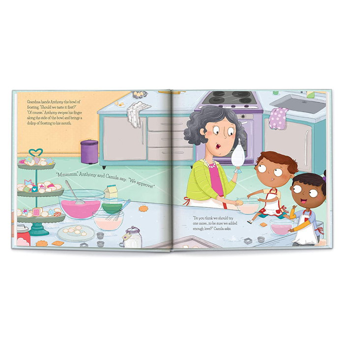 Baking Cookies Together Personalized Book