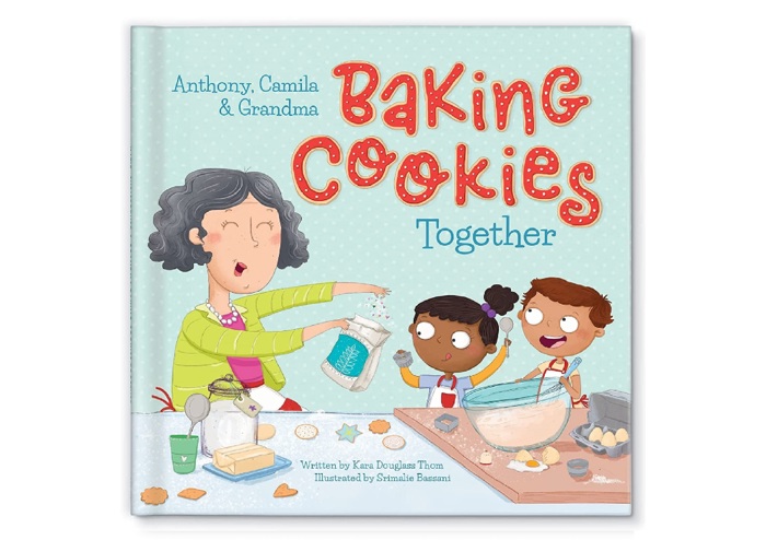 Baking Cookies Together Personalized Book