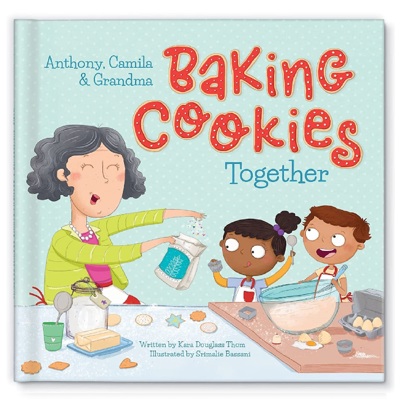 Baking Cookies Together Personalized Book