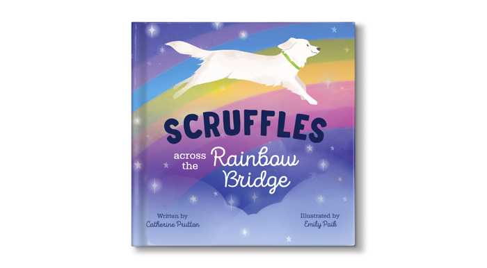 Rainbow Bridge Personalized Dog Book
