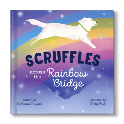 Rainbow Bridge Personalized Dog Book