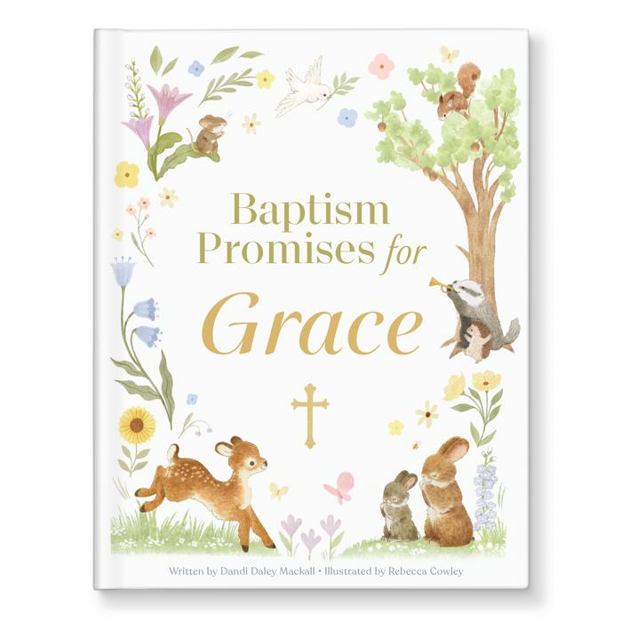 Baptism Promises for Baby Personalized Book