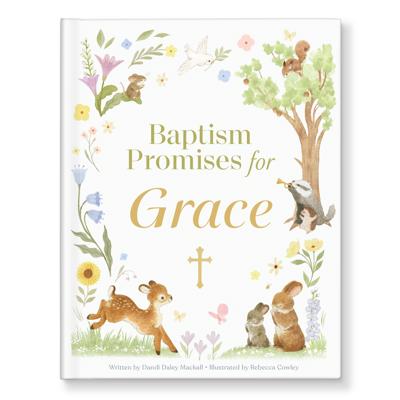 Baptism Promises for Baby Personalized Book