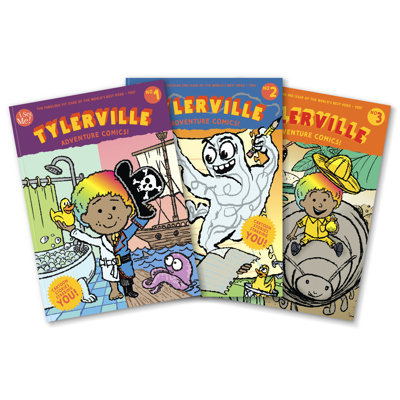 Kidville Personalized Comics - Series #1