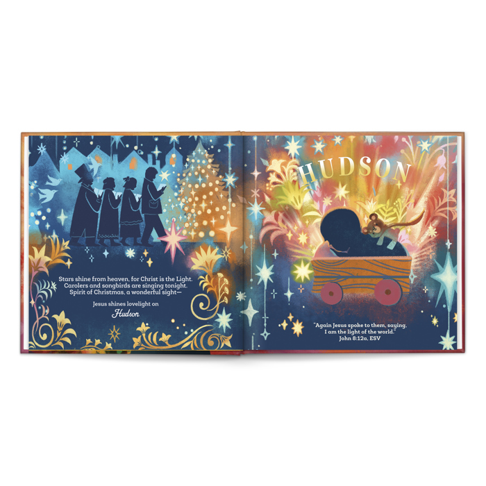 Jesus Loves Me Personalized Book, Christmas Edition