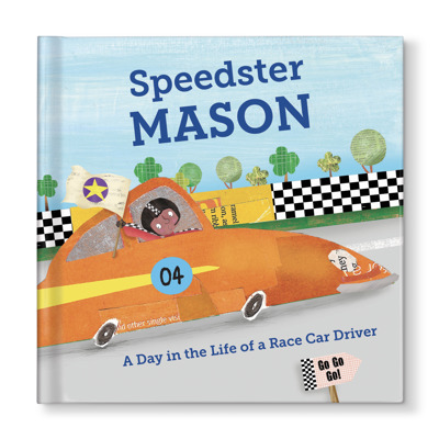 Speedster Personalized Book