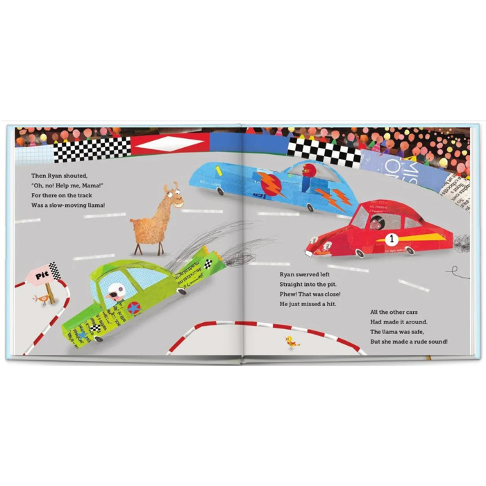 Speedster Personalized Book