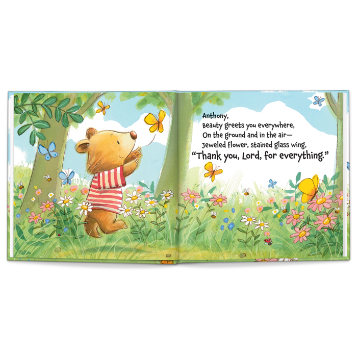 Thank You, Lord, For Everything - Personalized Book